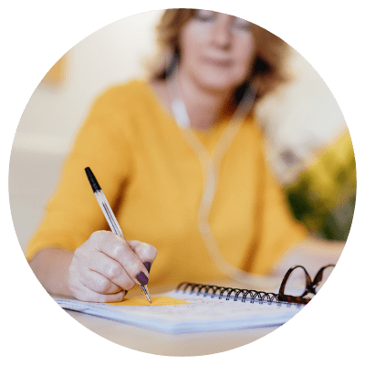 hr manager working on training plans