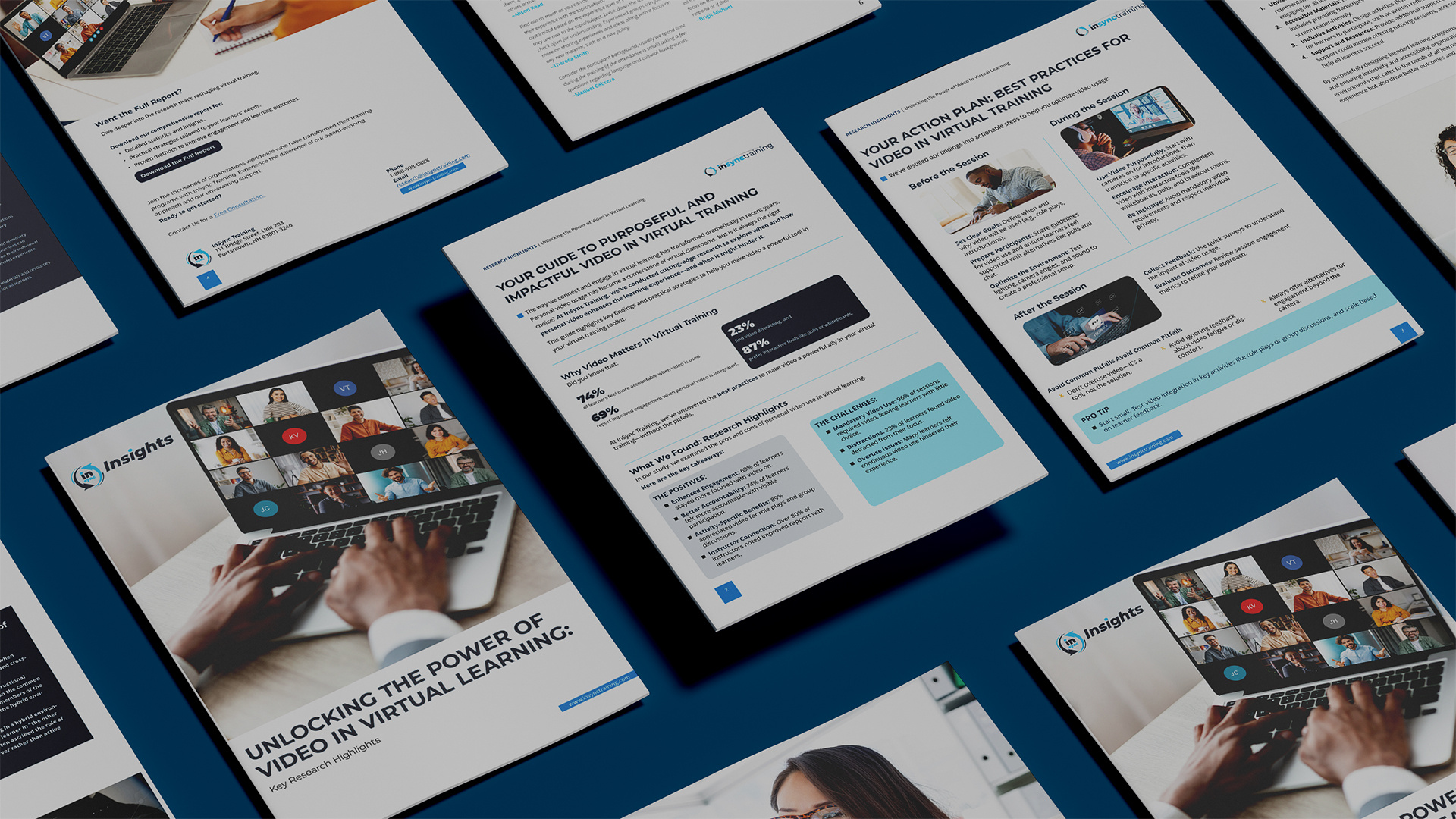 Unlocking the Power of Video in Virtual Learning: Research Highlights